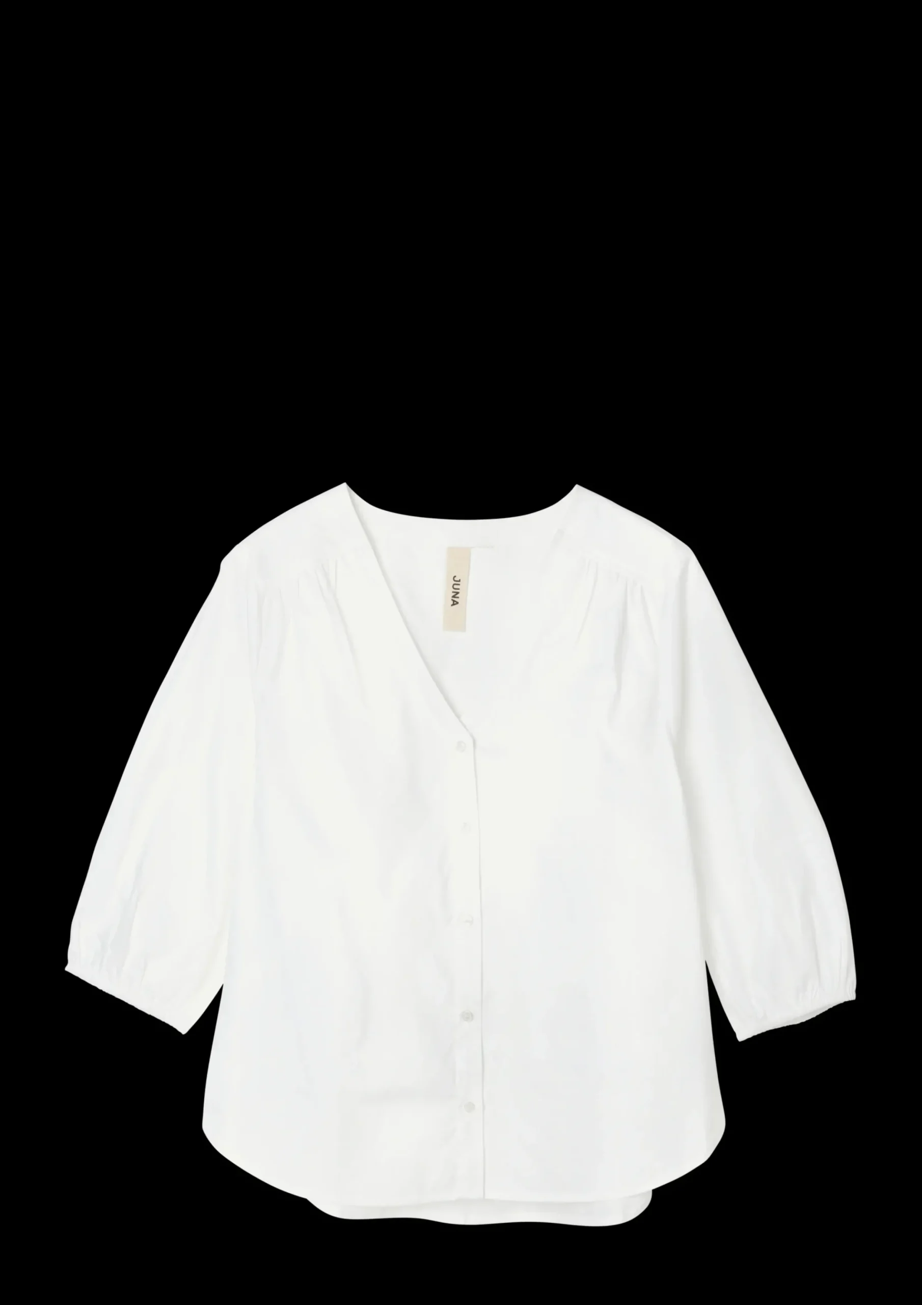 JUNA Adele shirt XS i hvid fra serien Soft | Køb her