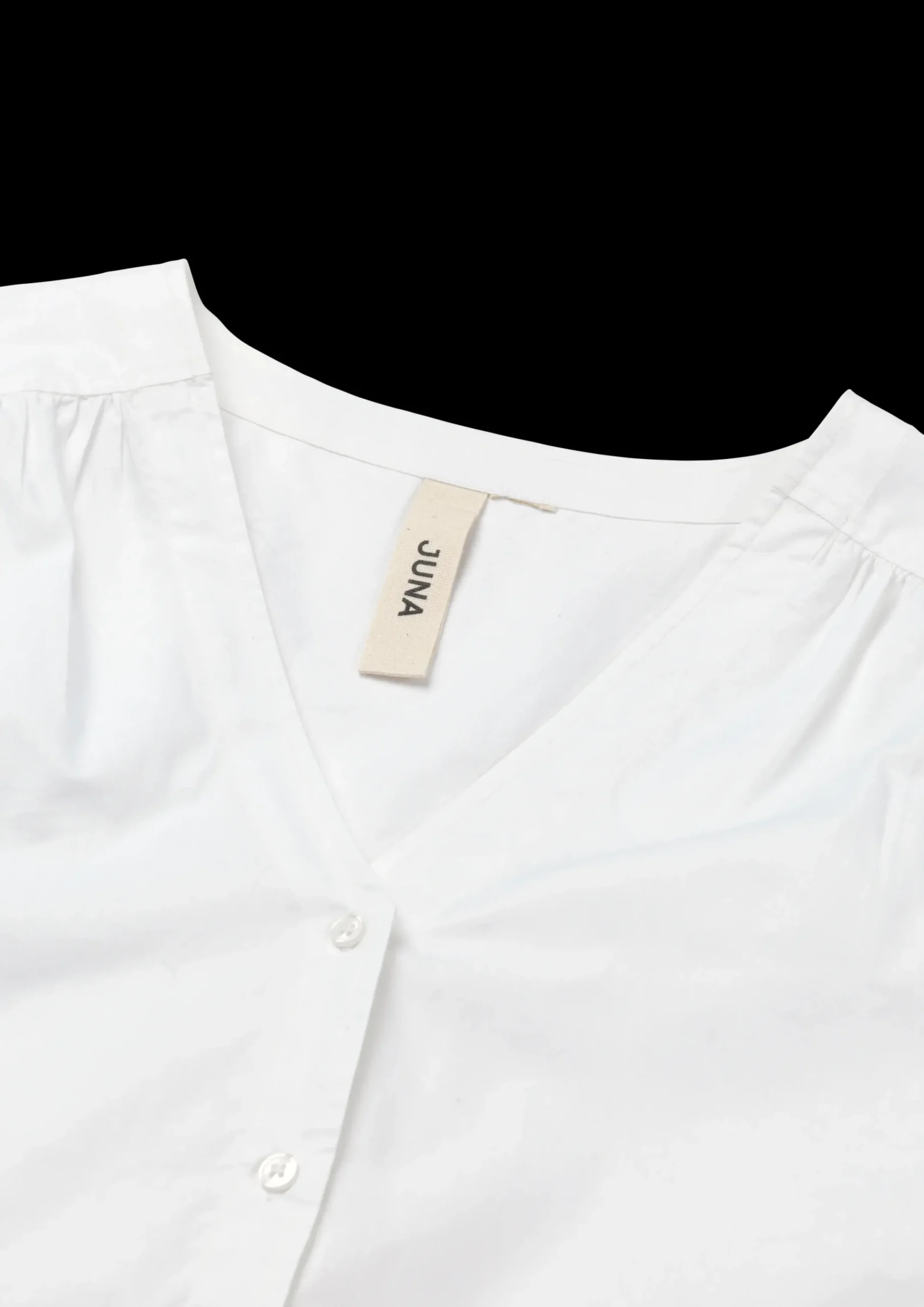 JUNA Adele shirt XS i hvid fra serien Soft | Køb her