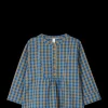 JUNA Bæk&Bølge Irene shirt S/M blå/okker - Køb her