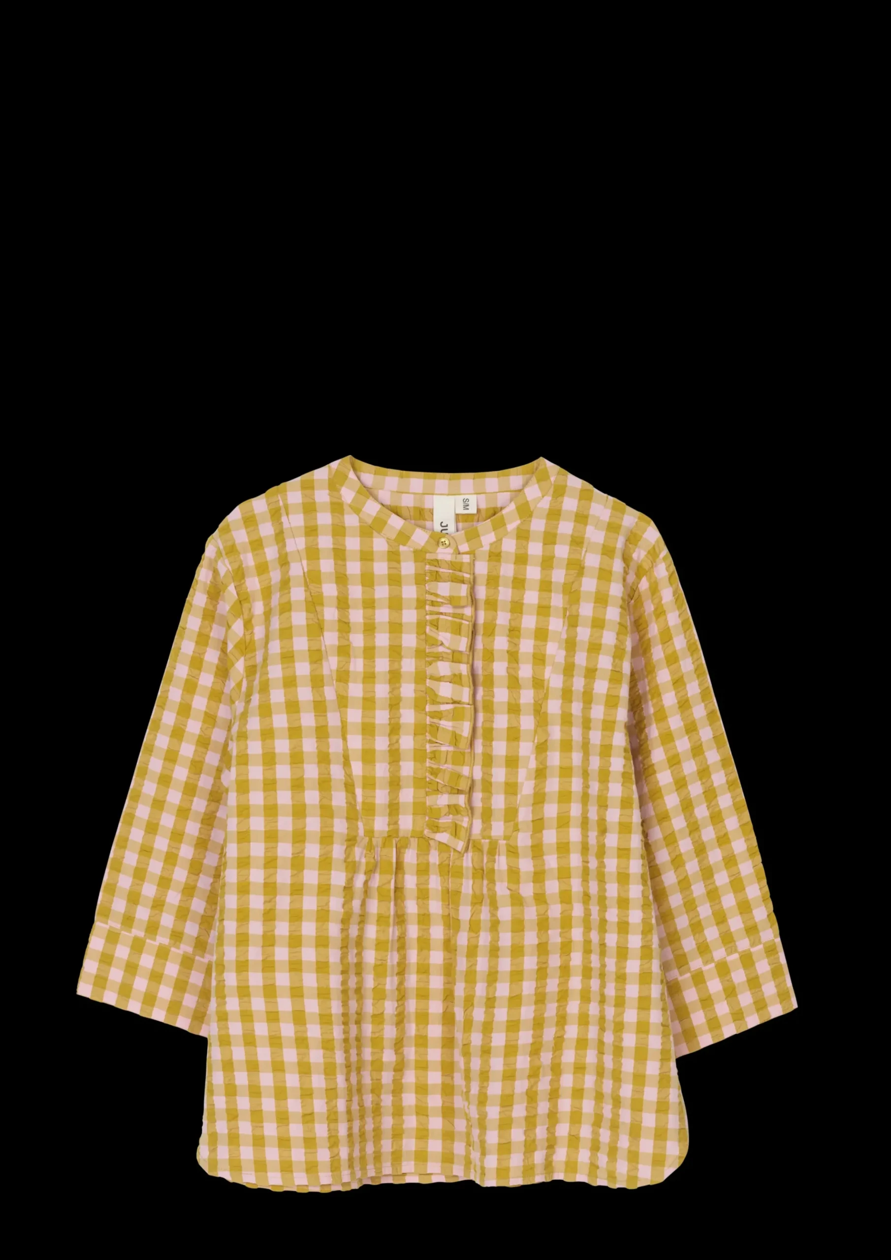 JUNA Bæk&Bølge Irene shirt XS pink/okker | Køb her