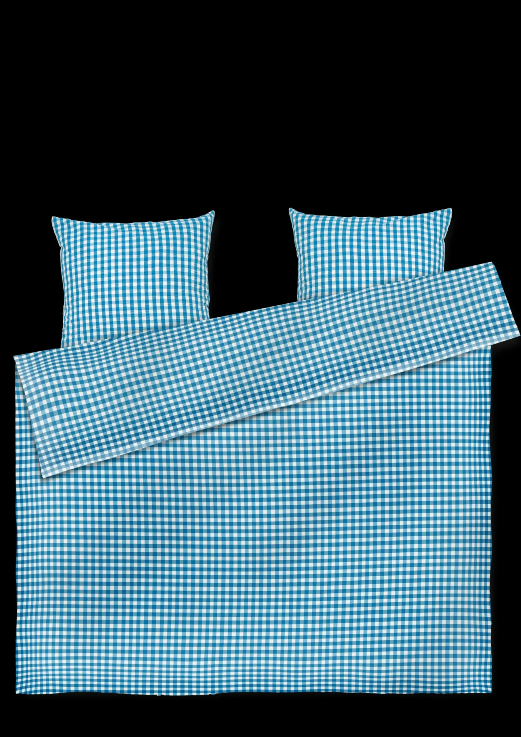 JUNA Bæk&Bølge Sengetøj 200x220 cm blå/birk DK - Køb her