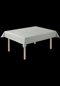 JUNA Damaskdug 150x370 cm i grå fra serien Brick | Køb her