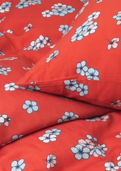 JUNA Grand Pleasantly Sengetøj 200x220 cm chili DK | Køb her