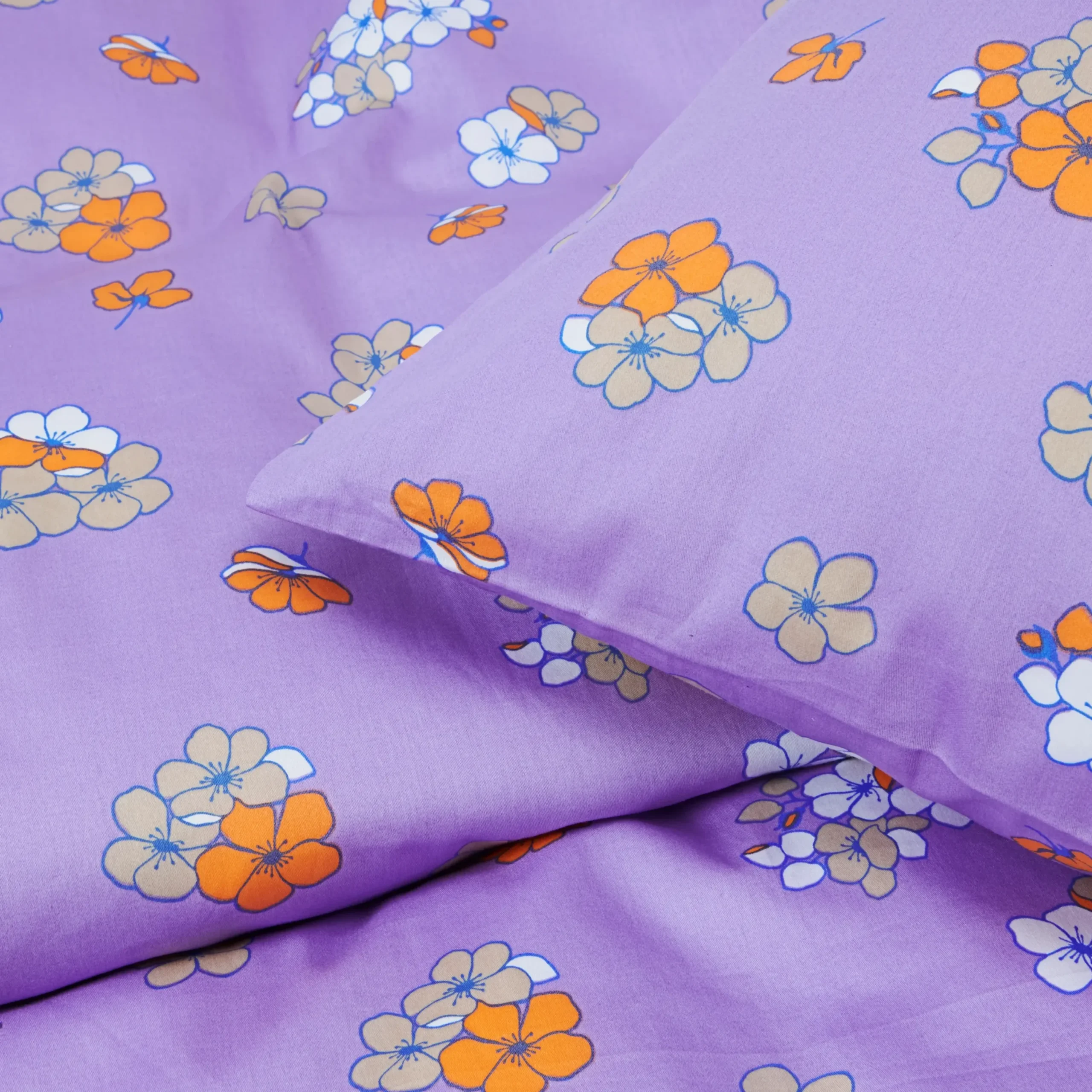 JUNA Grand Pleasantly Sengetøj 200x220 cm lavendel | Køb her