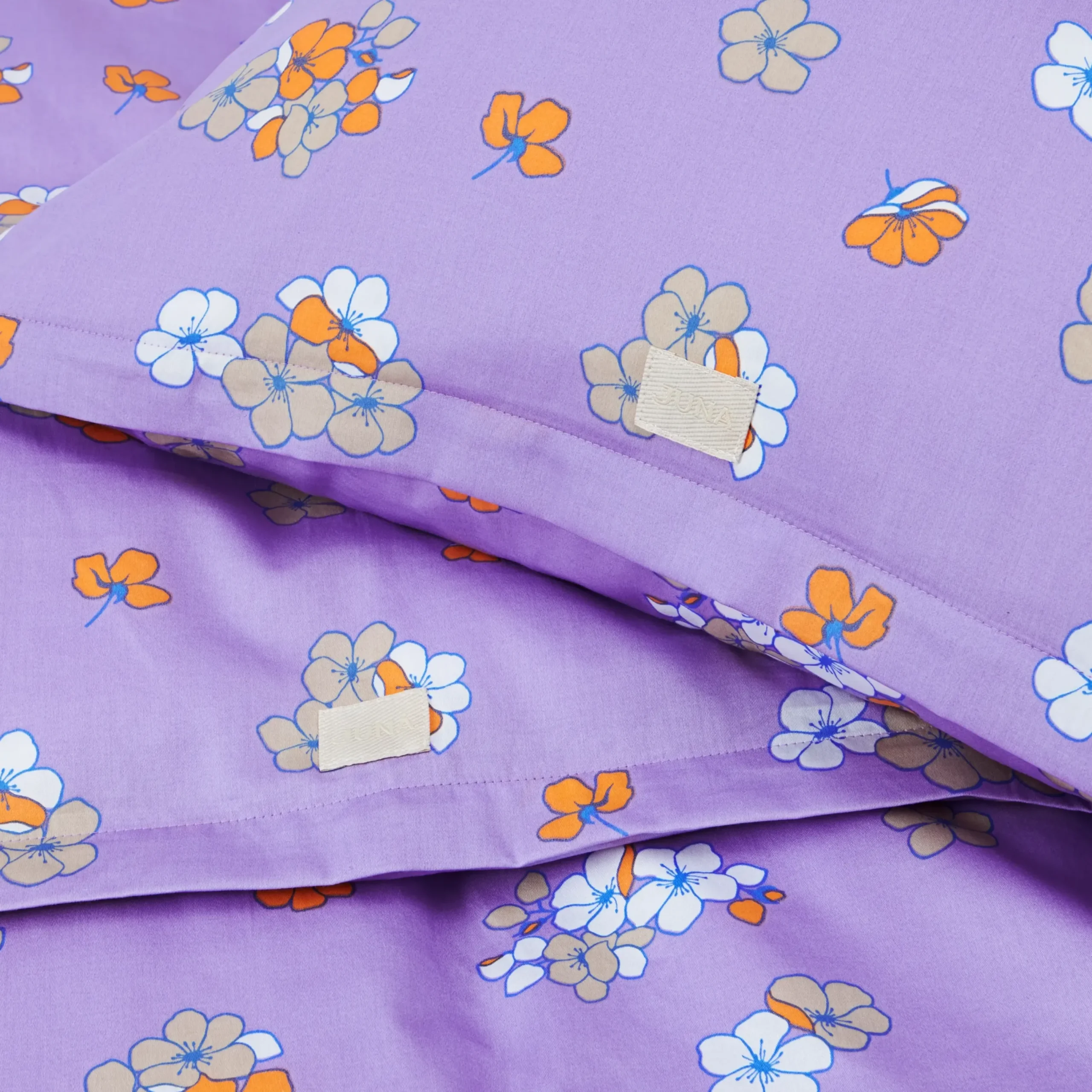 JUNA Grand Pleasantly Sengetøj 200x220 cm lavendel | Køb her