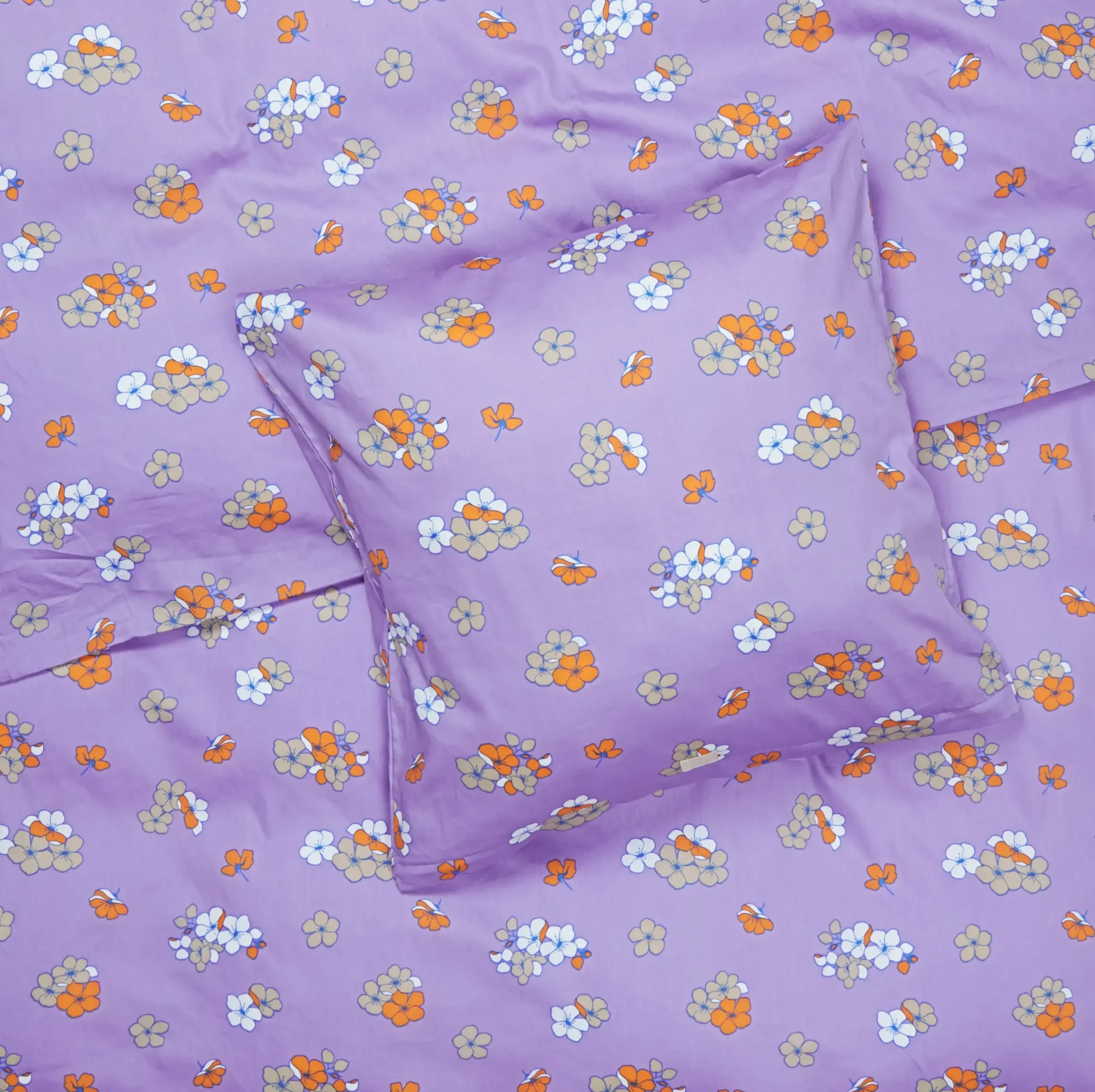 JUNA Grand Pleasantly Sengetøj 140x220 cm lavendel | Køb her