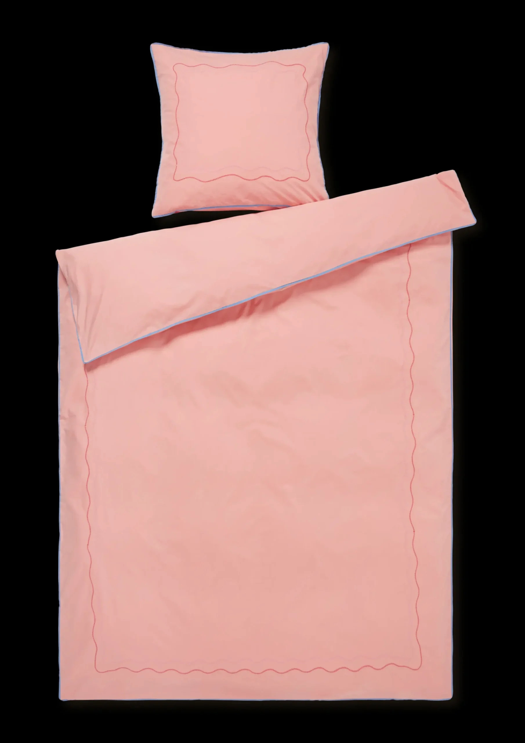 JUNA Lollipop Sengetøj 140x200 cm soft pink DK | Køb nu