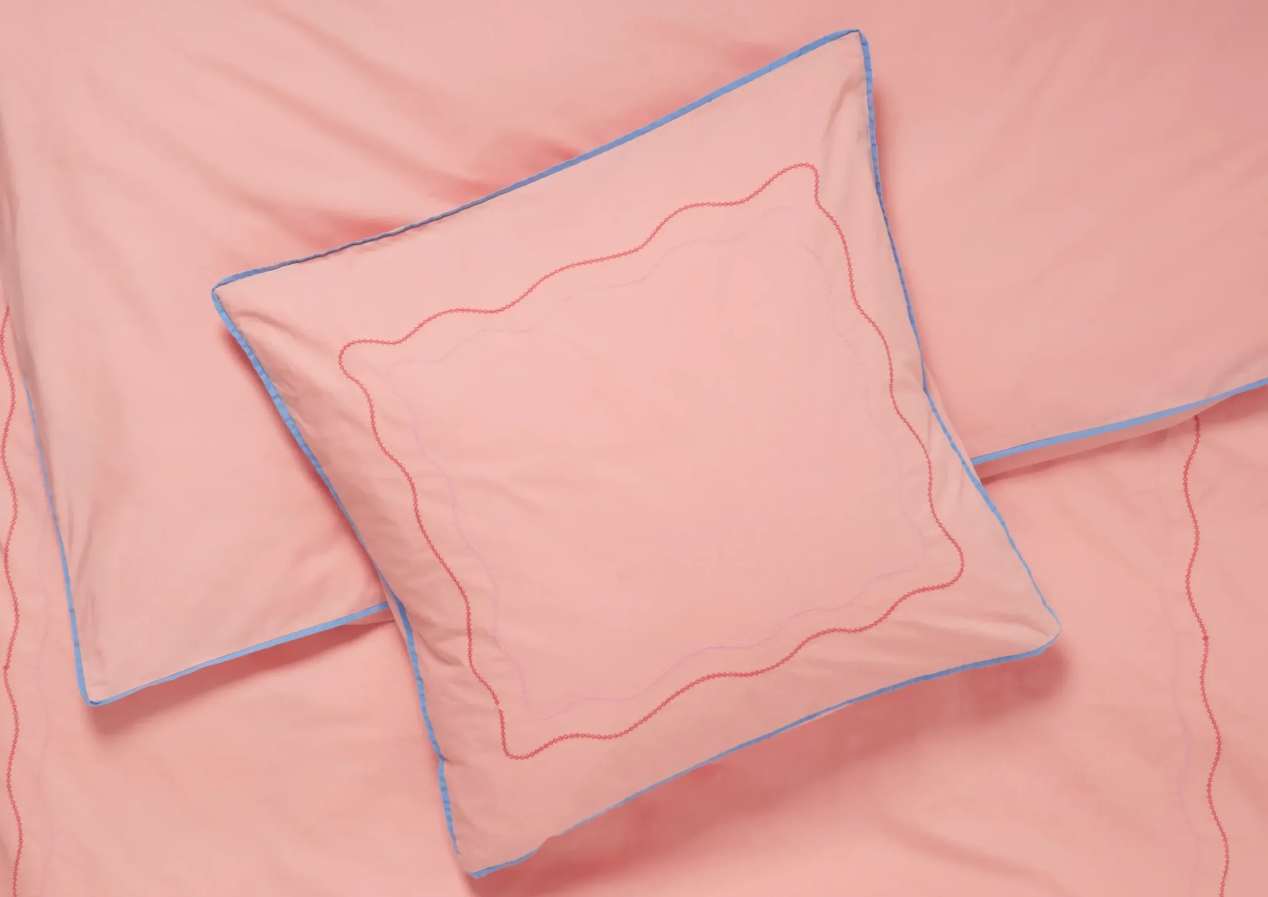 JUNA Lollipop Sengetøj 140x200 cm soft pink DK | Køb nu
