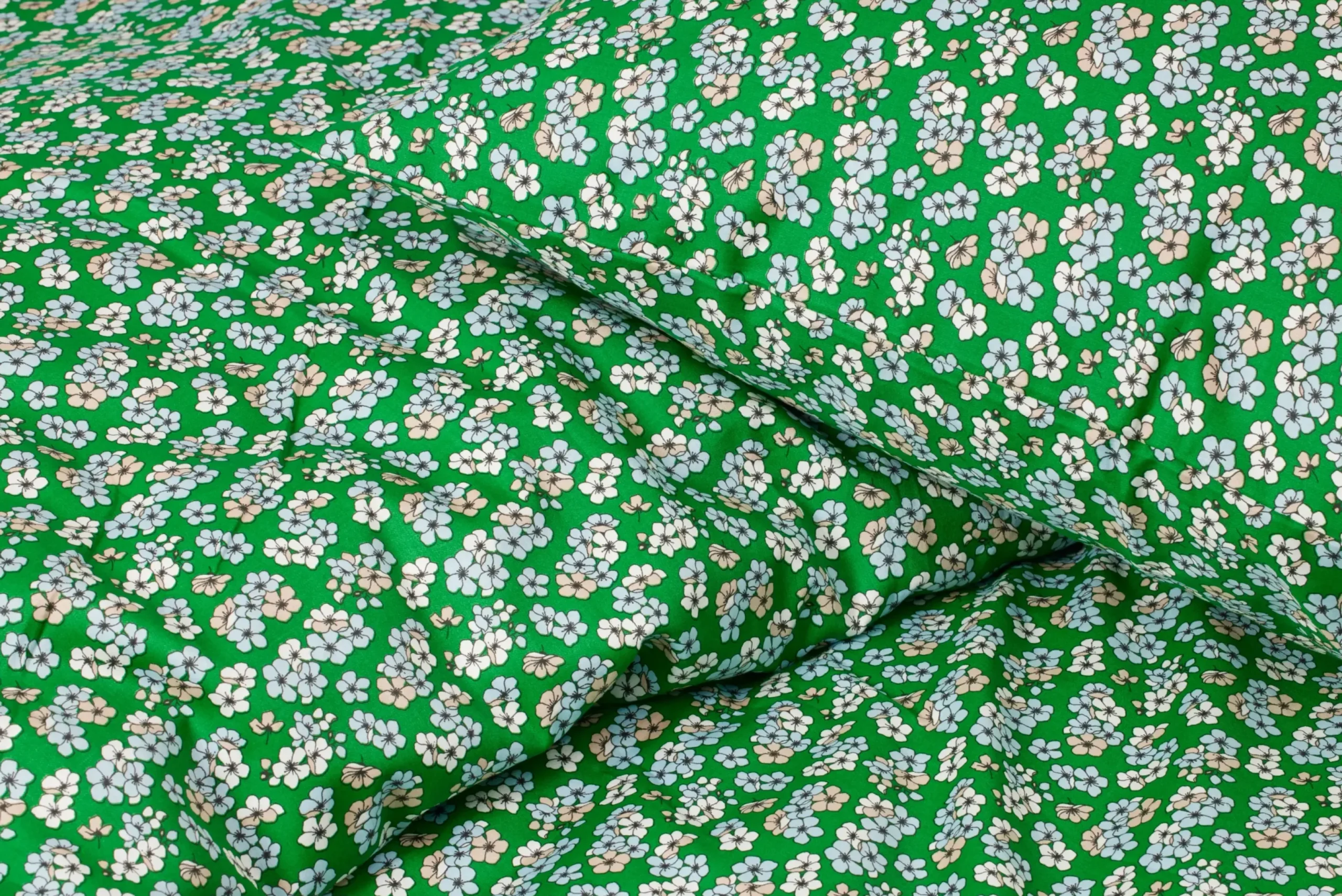 JUNA Pleasantly Sengetøj 140x220 cm grøn DK | Køb her