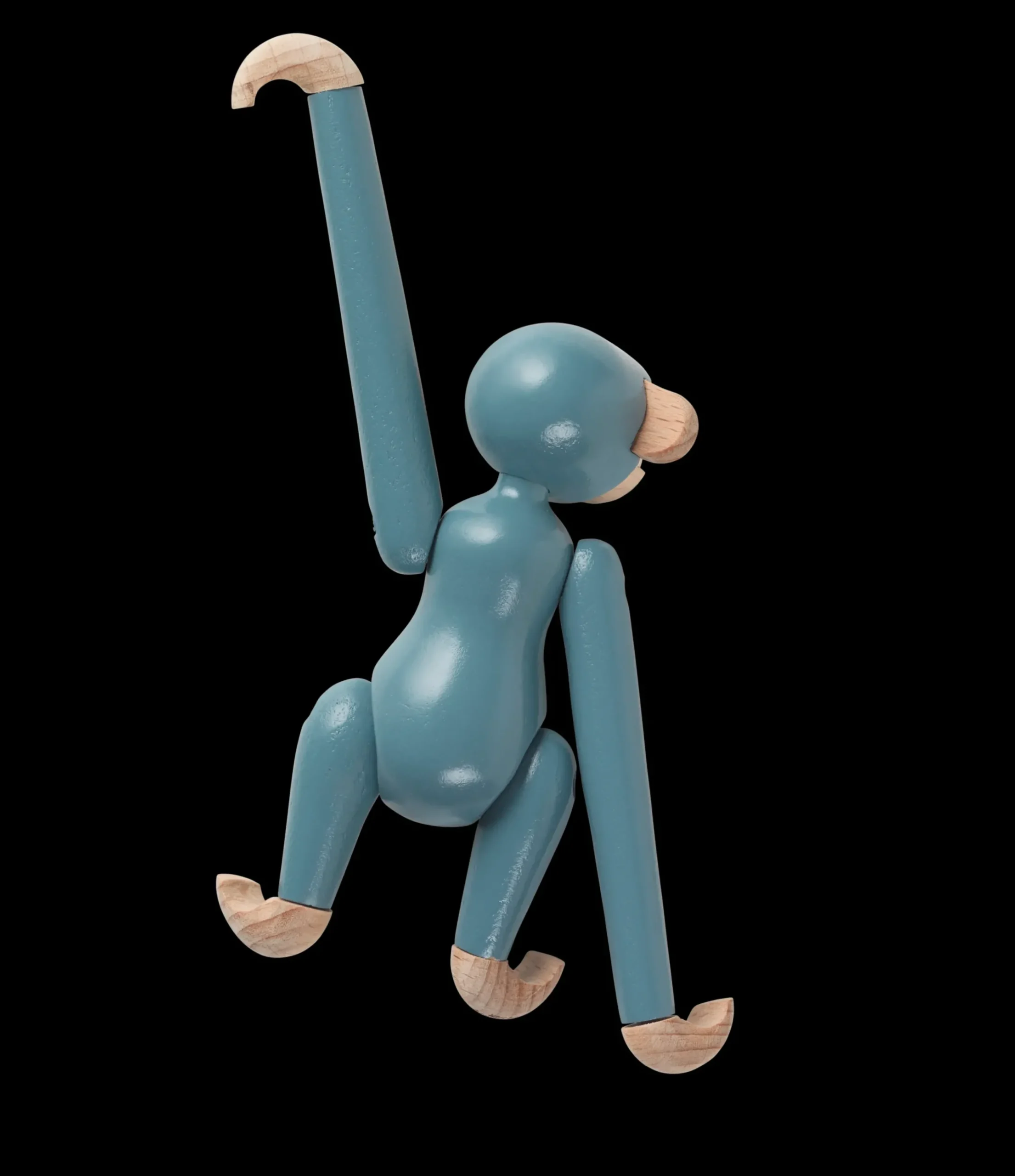 Kay Bojesen Abe mini i blå fra serien Monkey | Køb her