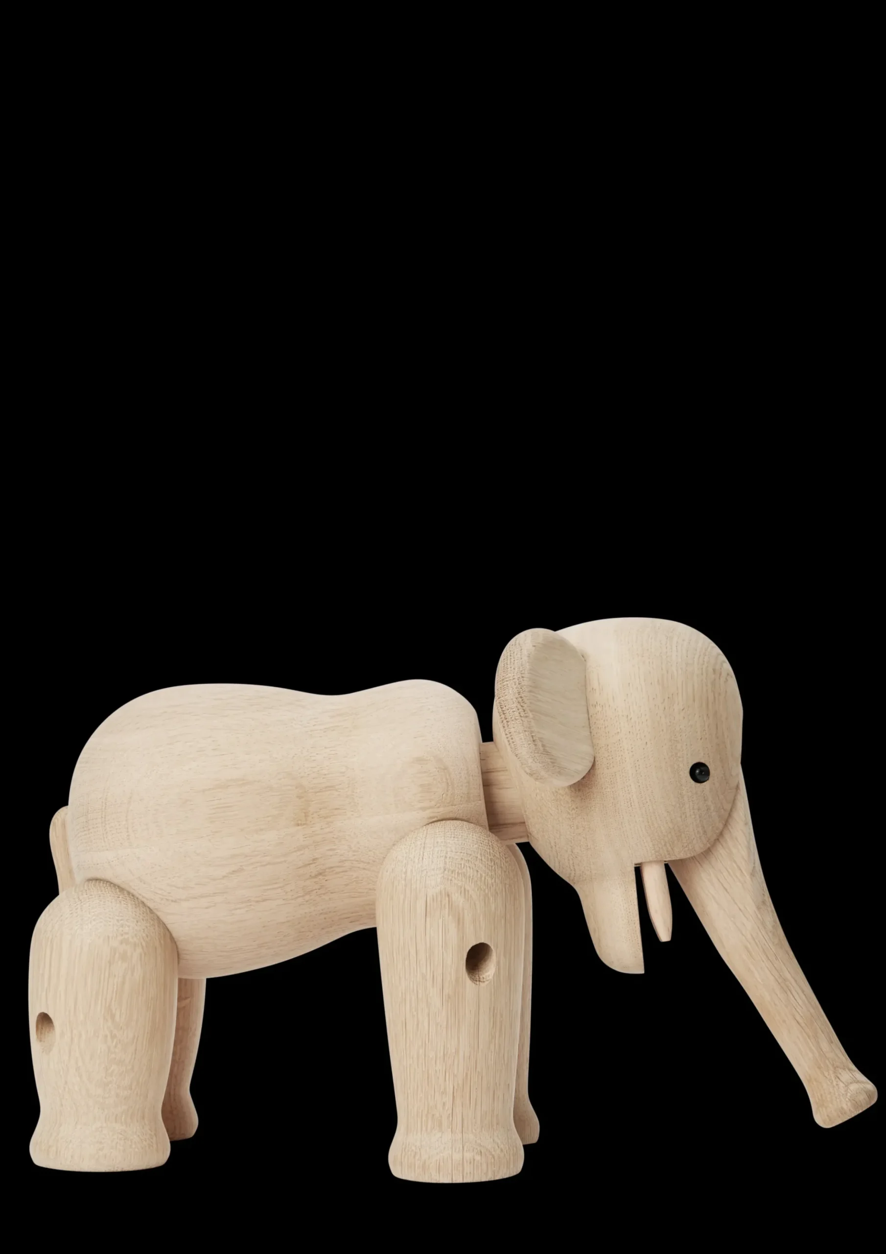 Kay Bojesen Elefant stor i træ fra serien Other animals