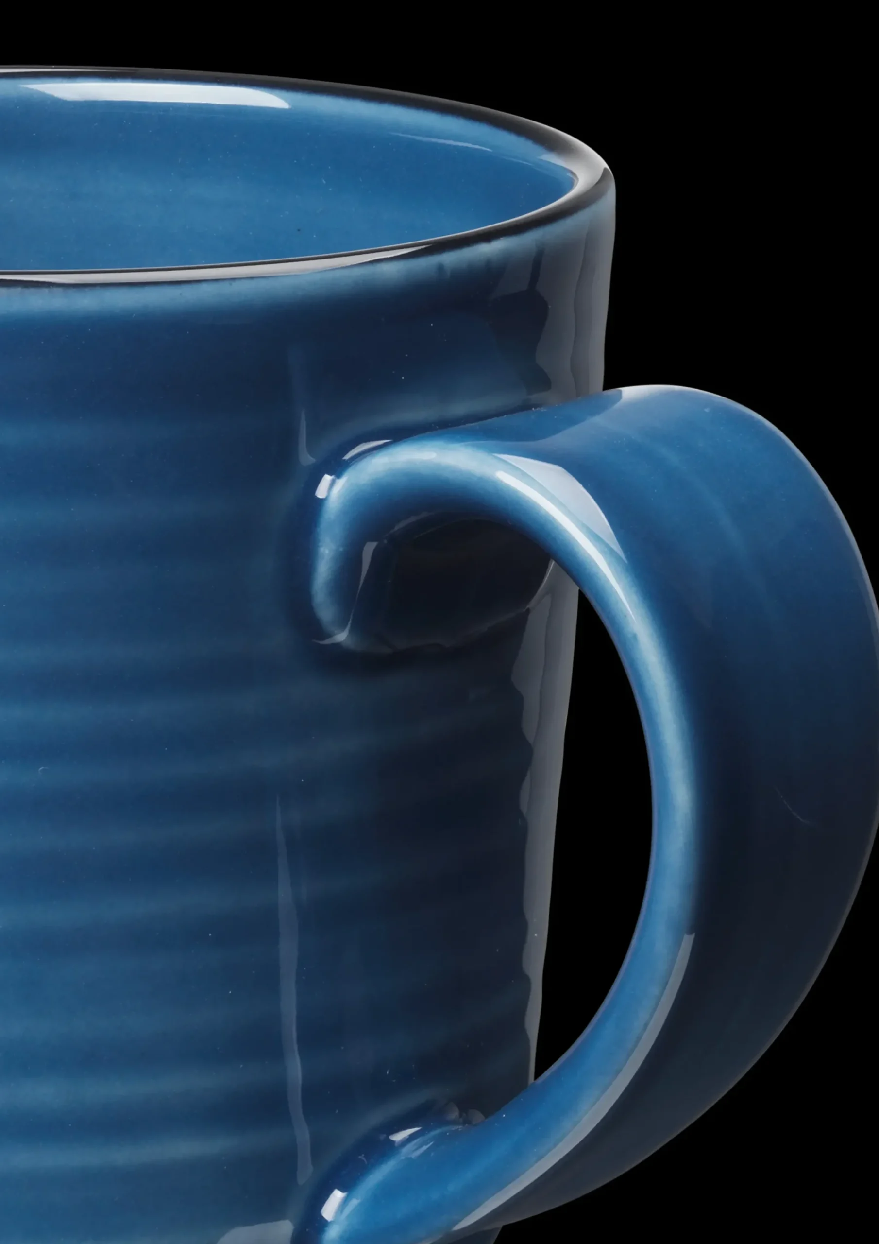 Kähler Colore Krus med hank 33 cl berry blue | Køb her