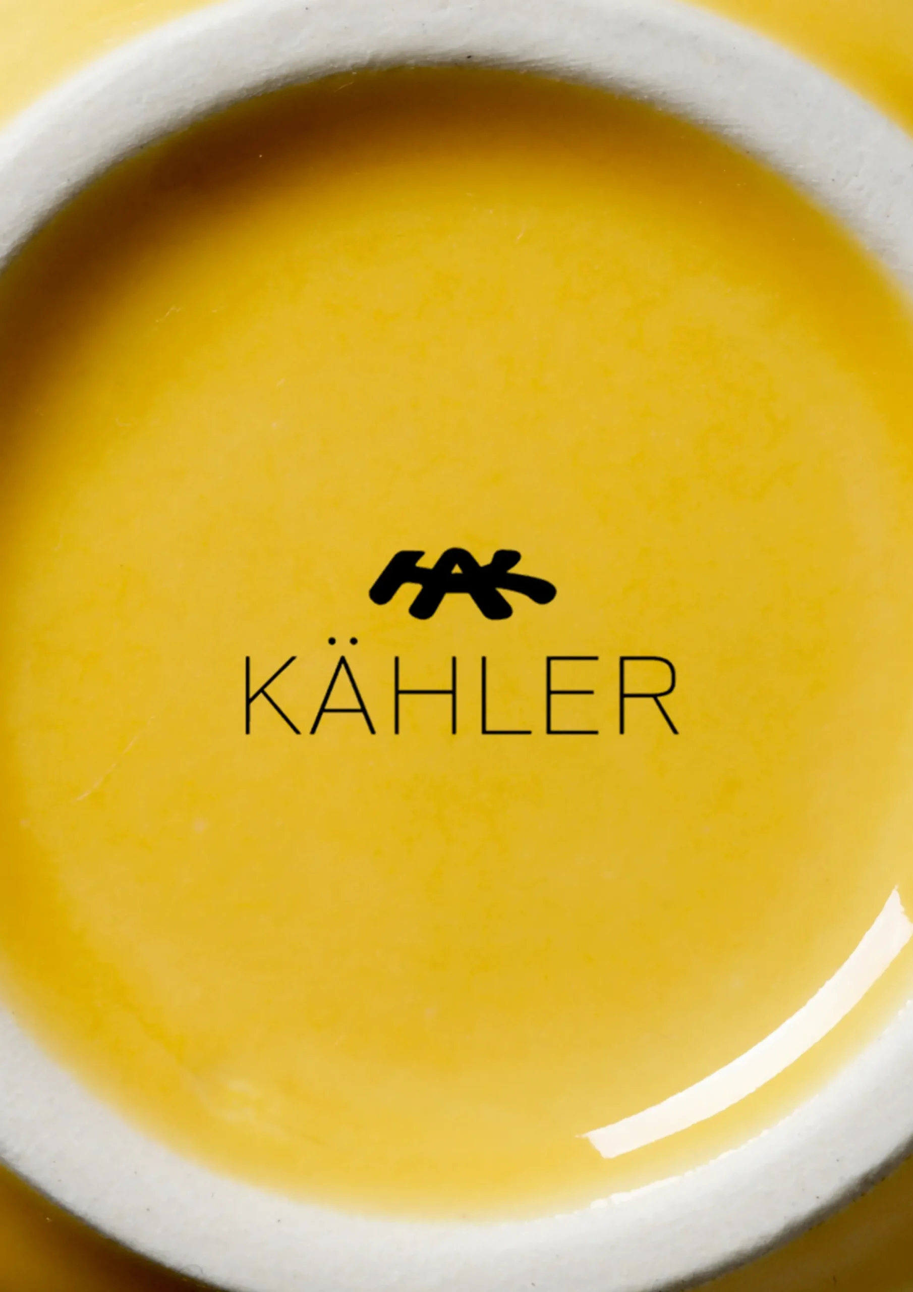 Kähler Colore Krus med hank 33 cl saffron yellow | Køb her