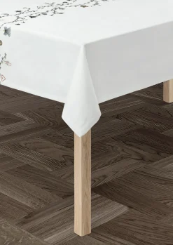 Kähler Hammershøi Christmas Dug 150x220 cm hvid m. deko