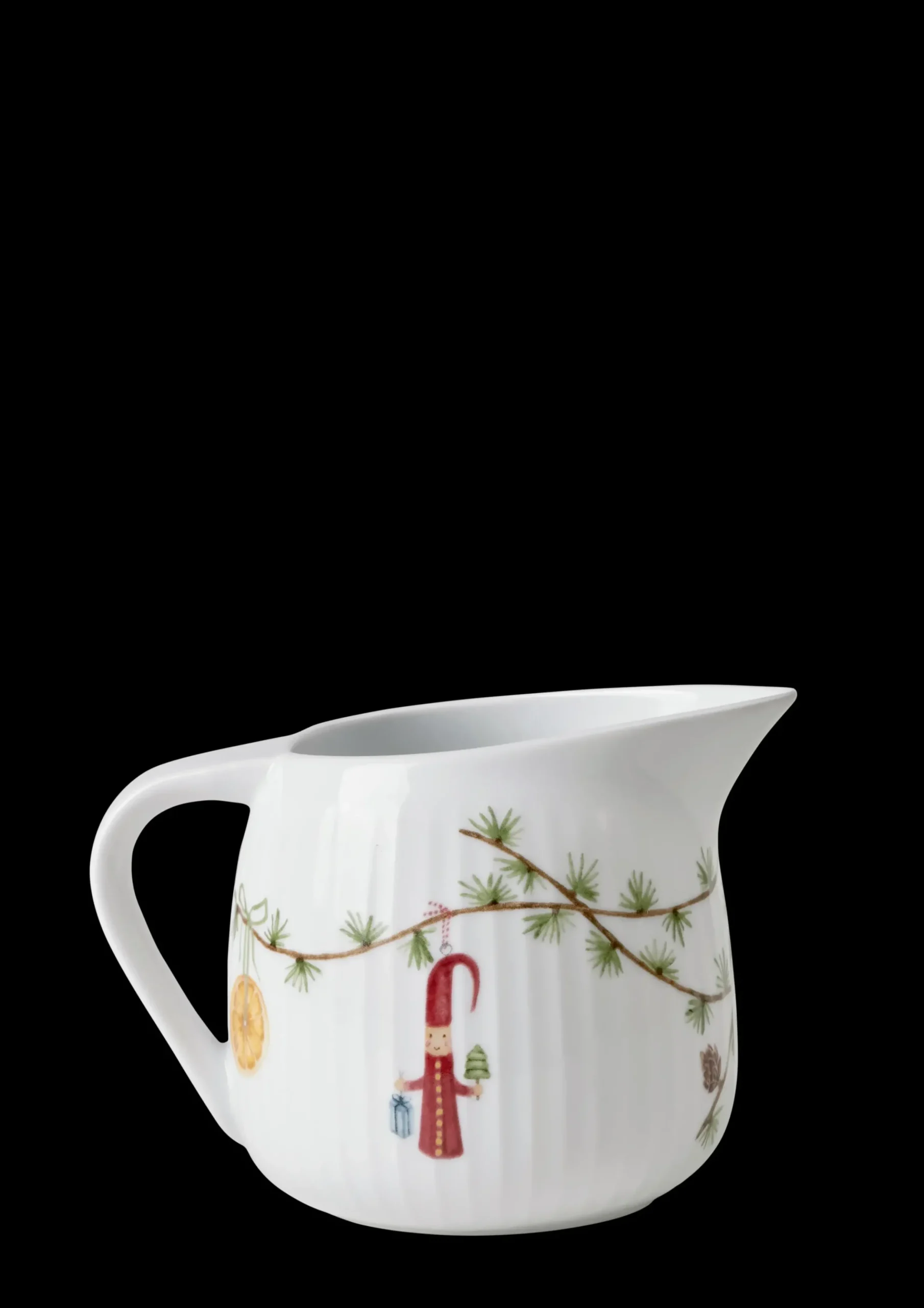 Kähler Hammershøi Christmas Saucekande 66 cl hvid m. deko