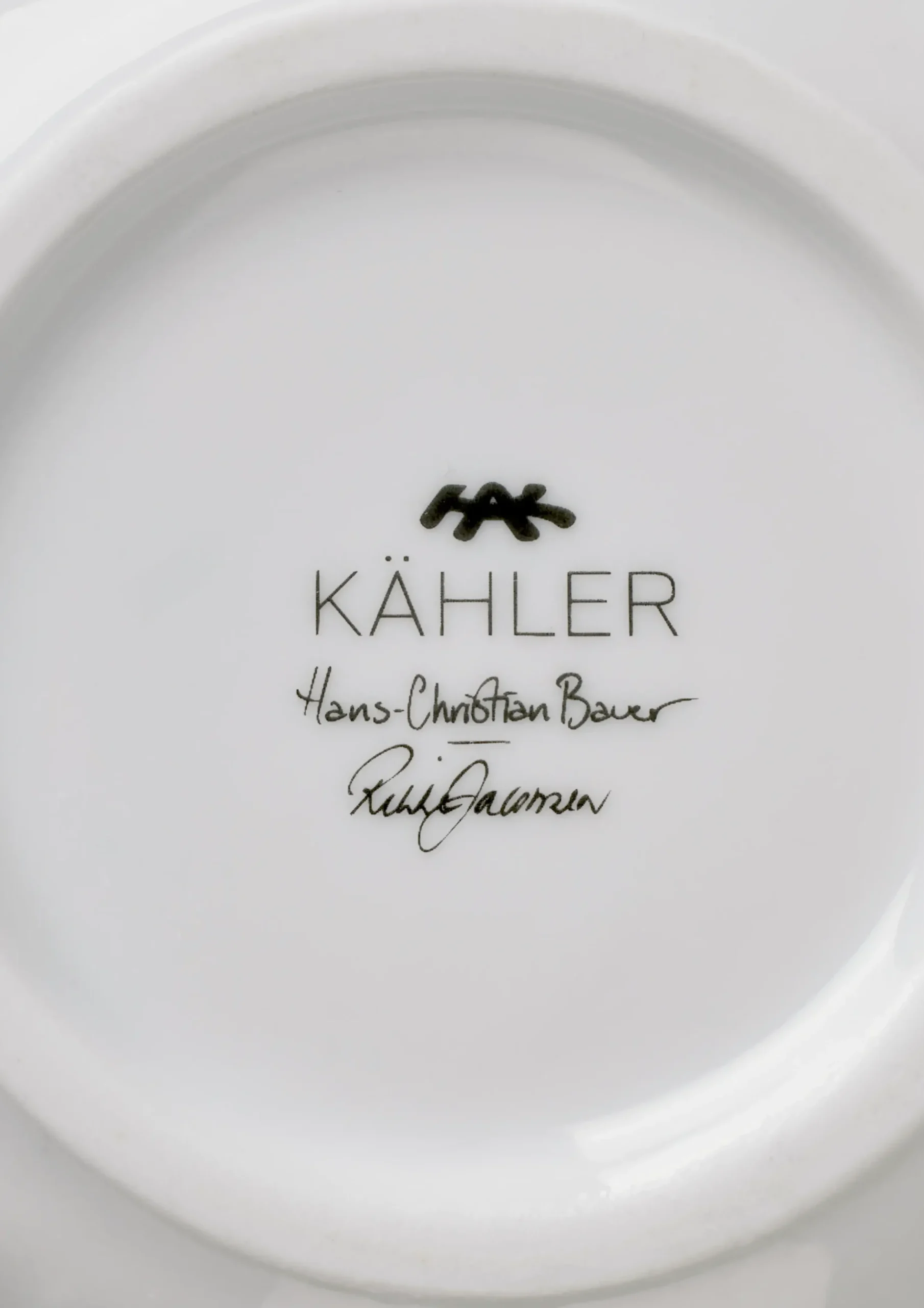 Kähler Hammershøi Christmas Saucekande 66 cl hvid m. deko