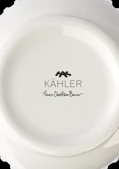 Kähler Unfold Vase H16.5 cm i hvid fra serien Hammershøi