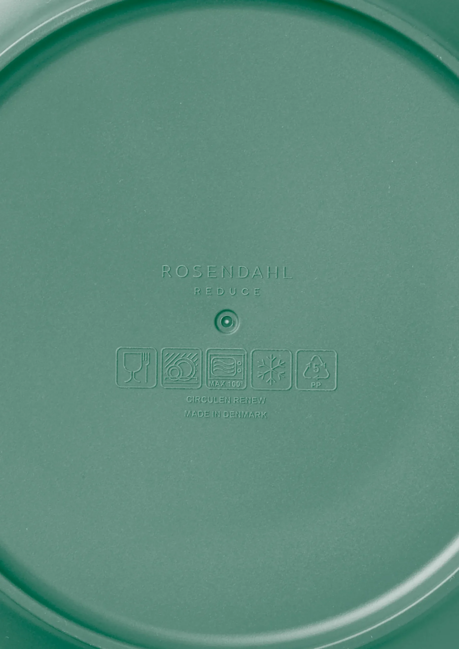 Rosendahl Grand Cru Take Tallerken Ø19.5 cm støvet grøn